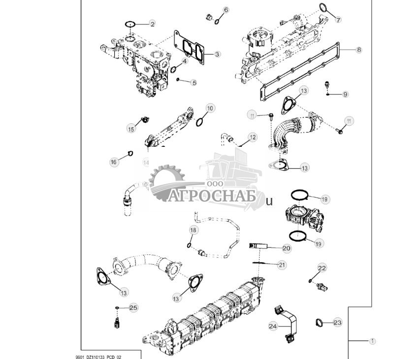 9901 Комплект прокладок двигателя (23) - ST949387 731.jpg